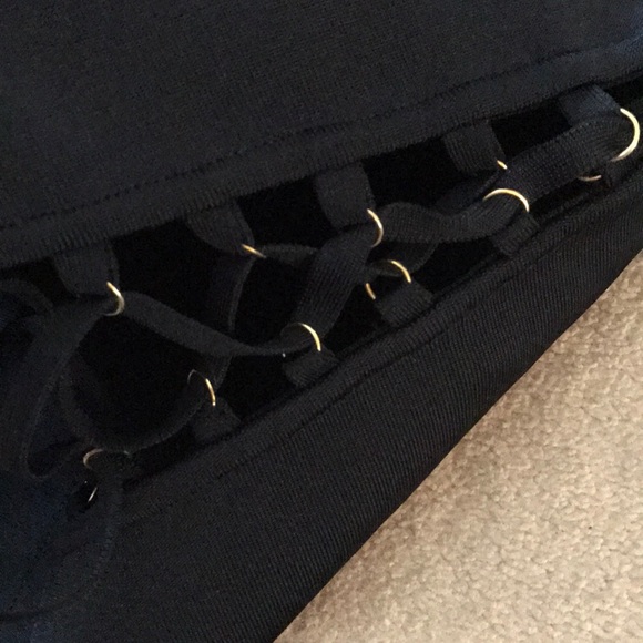 🔥 House of CB Bebe Side Lace Bandage Dress - Picture 2 of 8